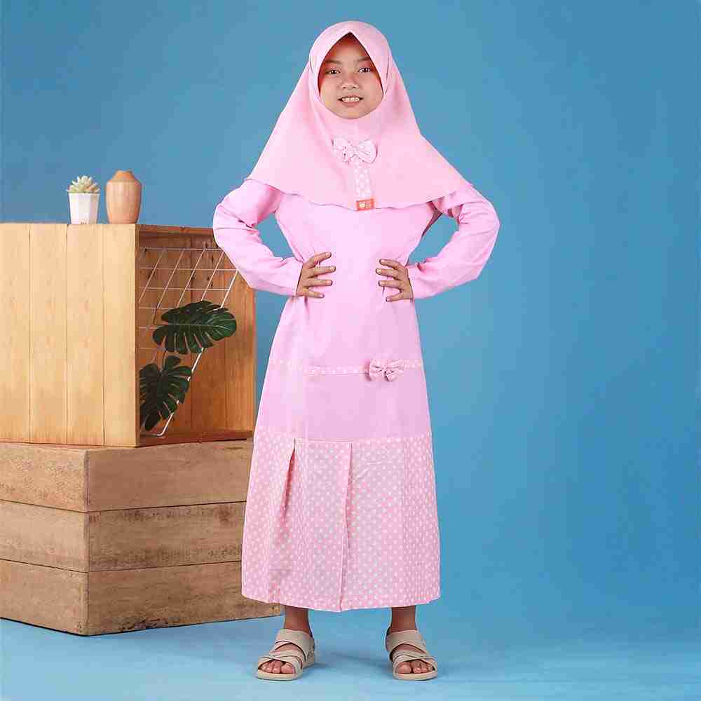 Infikids Gamis Busana Muslim Perempuan IVE 113