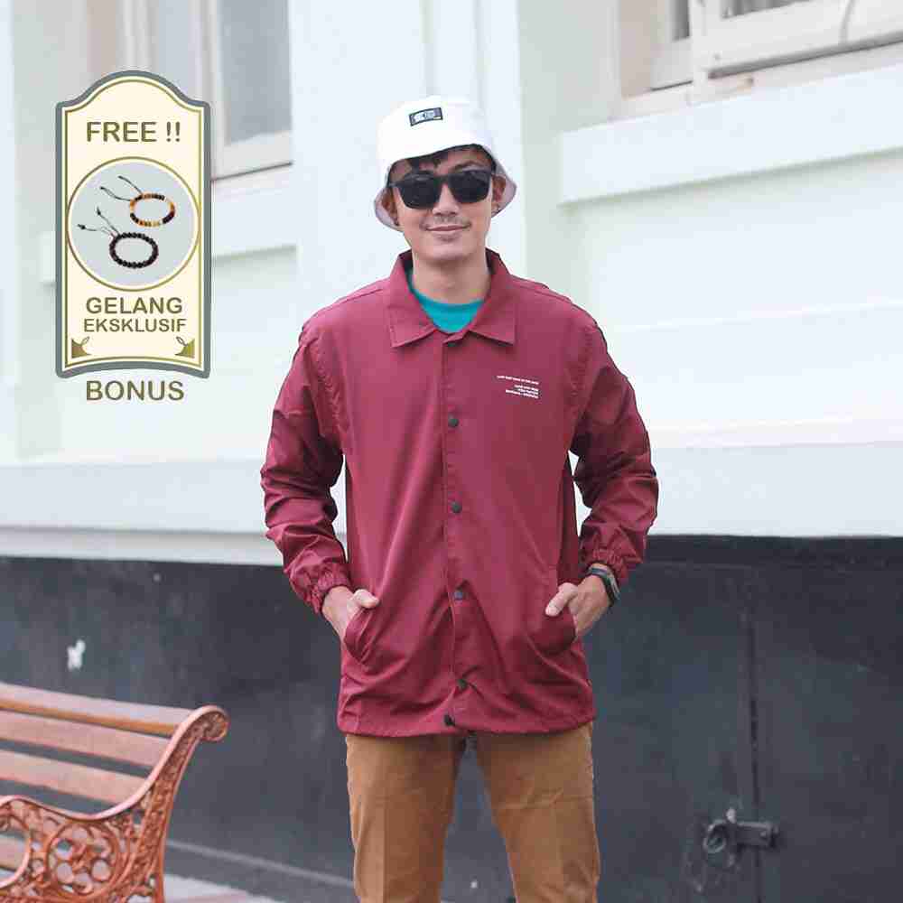 Jaket Coach Pria We-Wolv MV 999