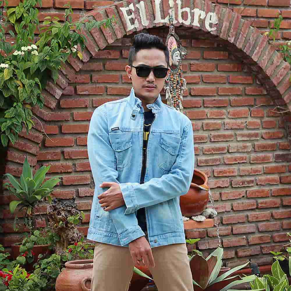 Jaket Denim Pria KCP KZR 786