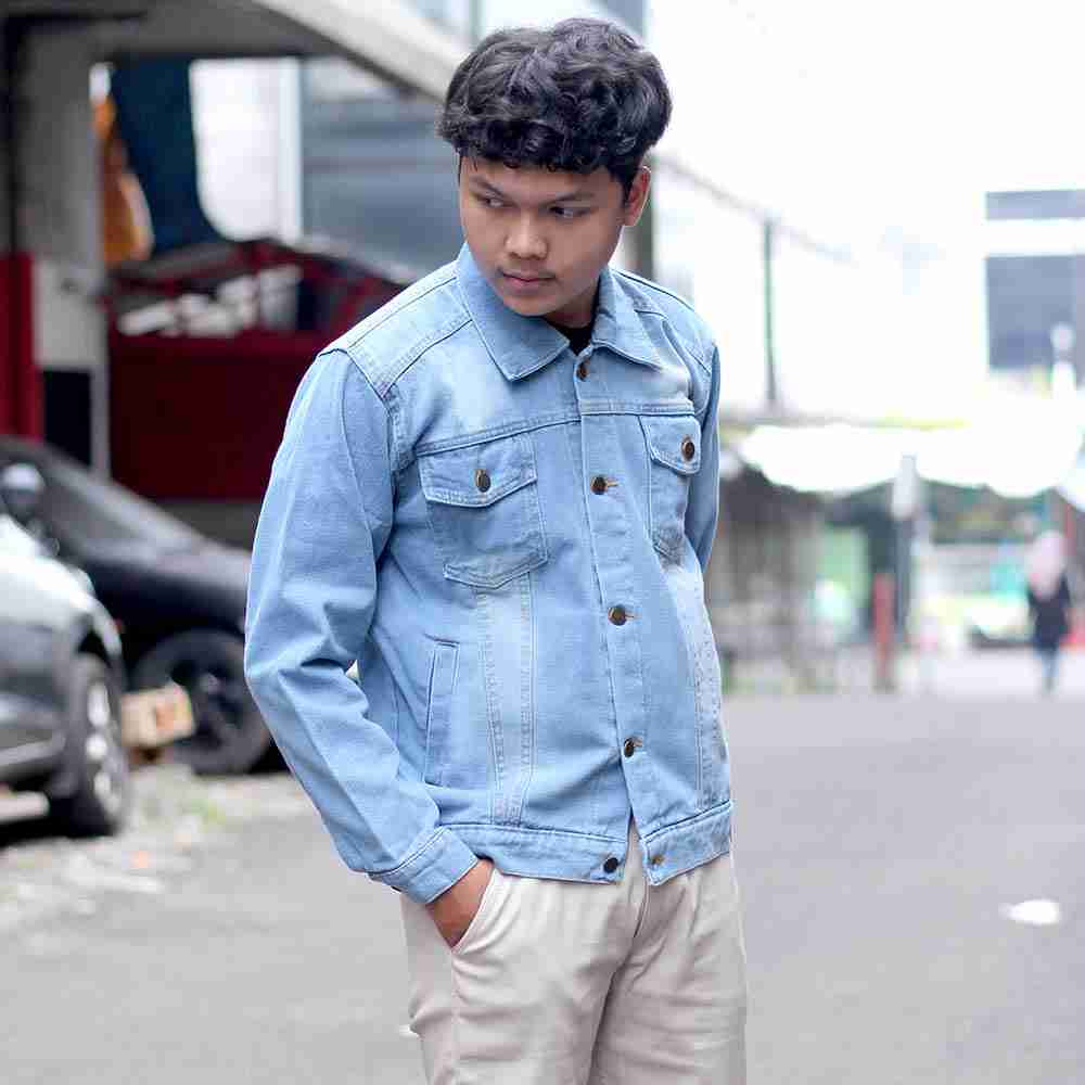 Jaket Denim Pria SWP INF 780