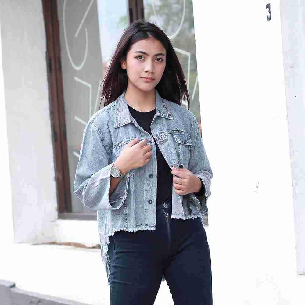 Jaket Denim Wanita KCP KZR 534