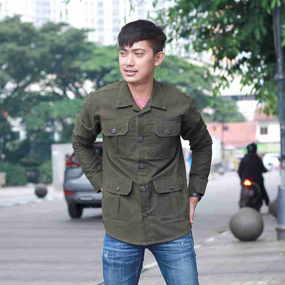 Jaket Semi Parka Pria We-Wolv MV 985