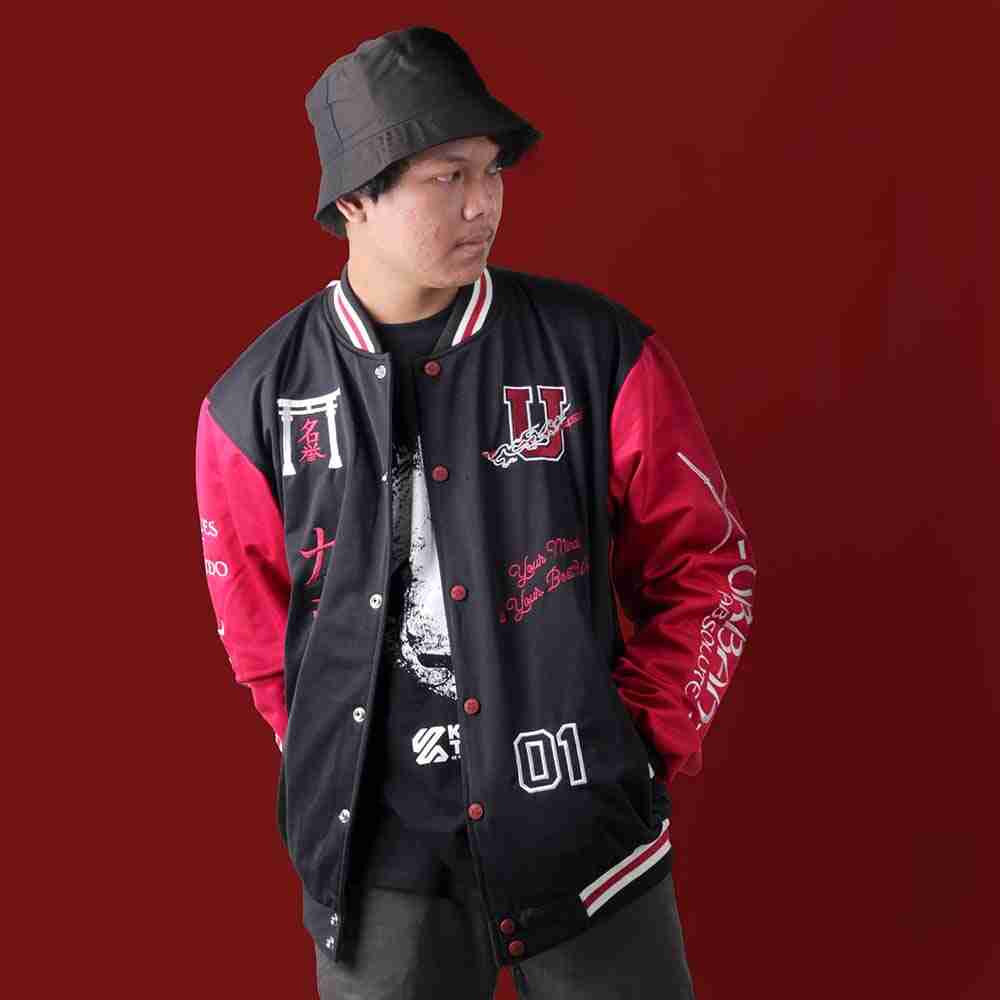 Jaket Varsity Pria Hazama HZM 747