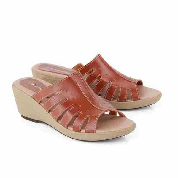 Sandal Wedges Wanita Blackkelly LFS 548