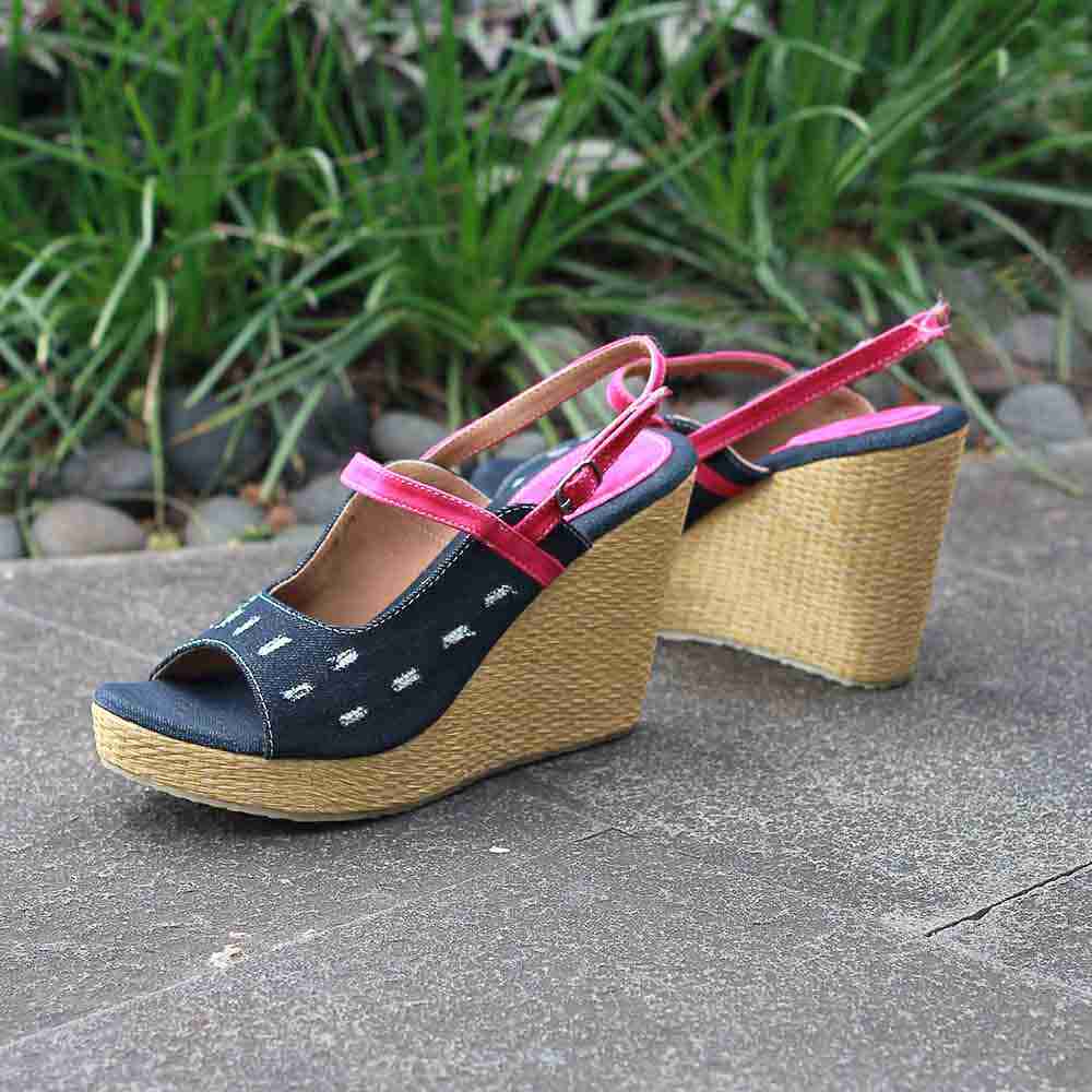 Sandal Wedges Wanita Laica Series LLA 784
