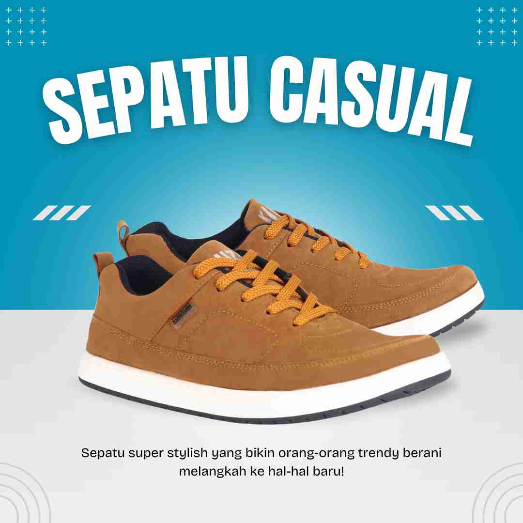 Sepatu Casual Pria Kuzatura NC KZS 304
