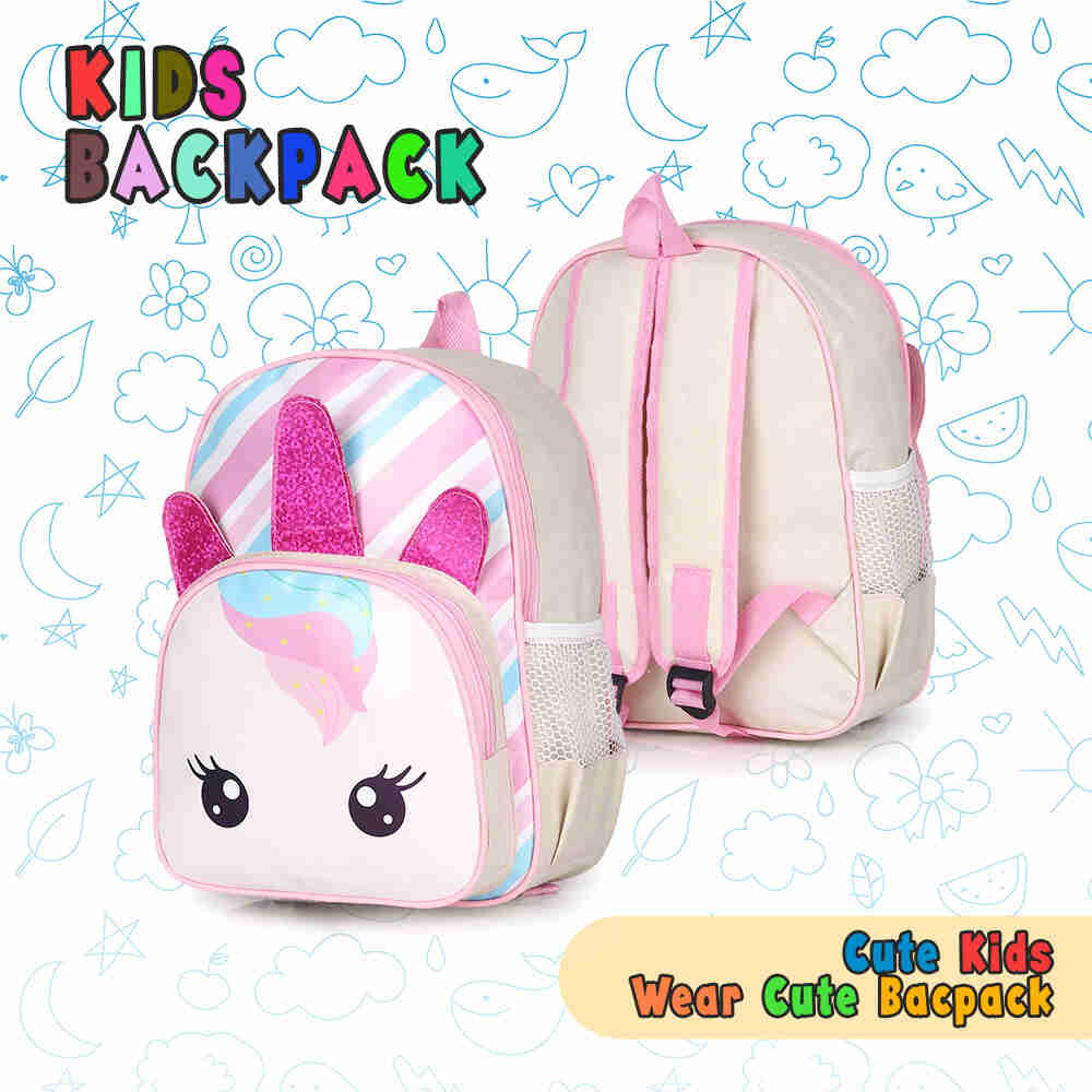 Tas Backpack Anak Karakter Unicorn Kimo Junior DR 272