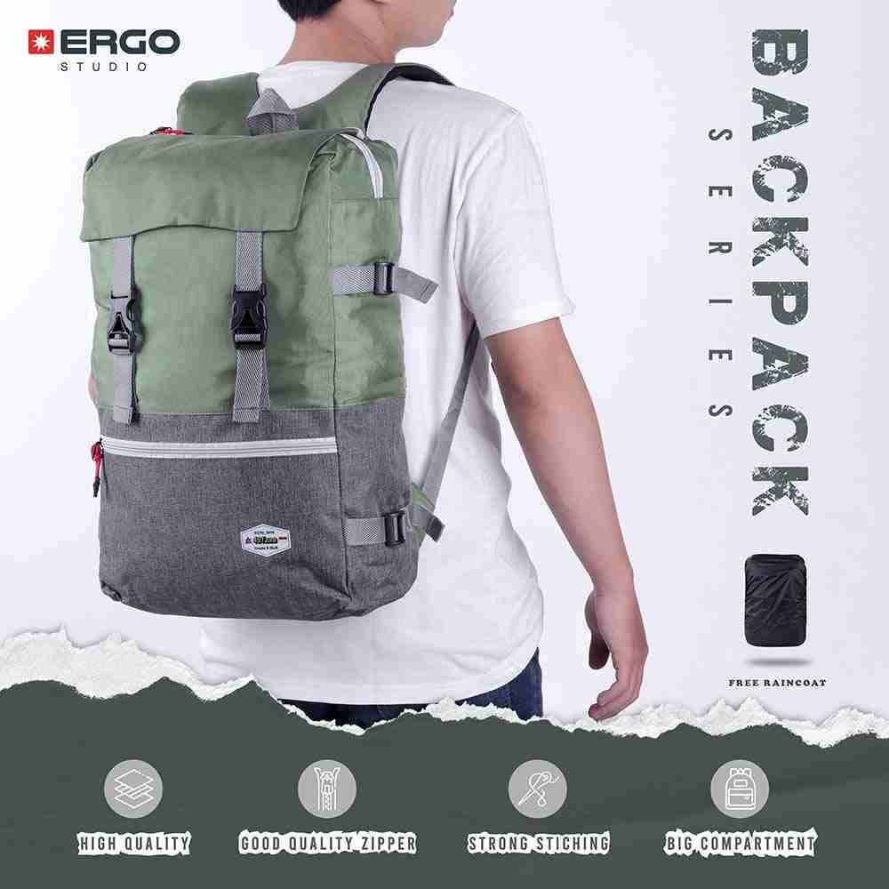 Tas Backpack Pria Ergo Studio EG 301