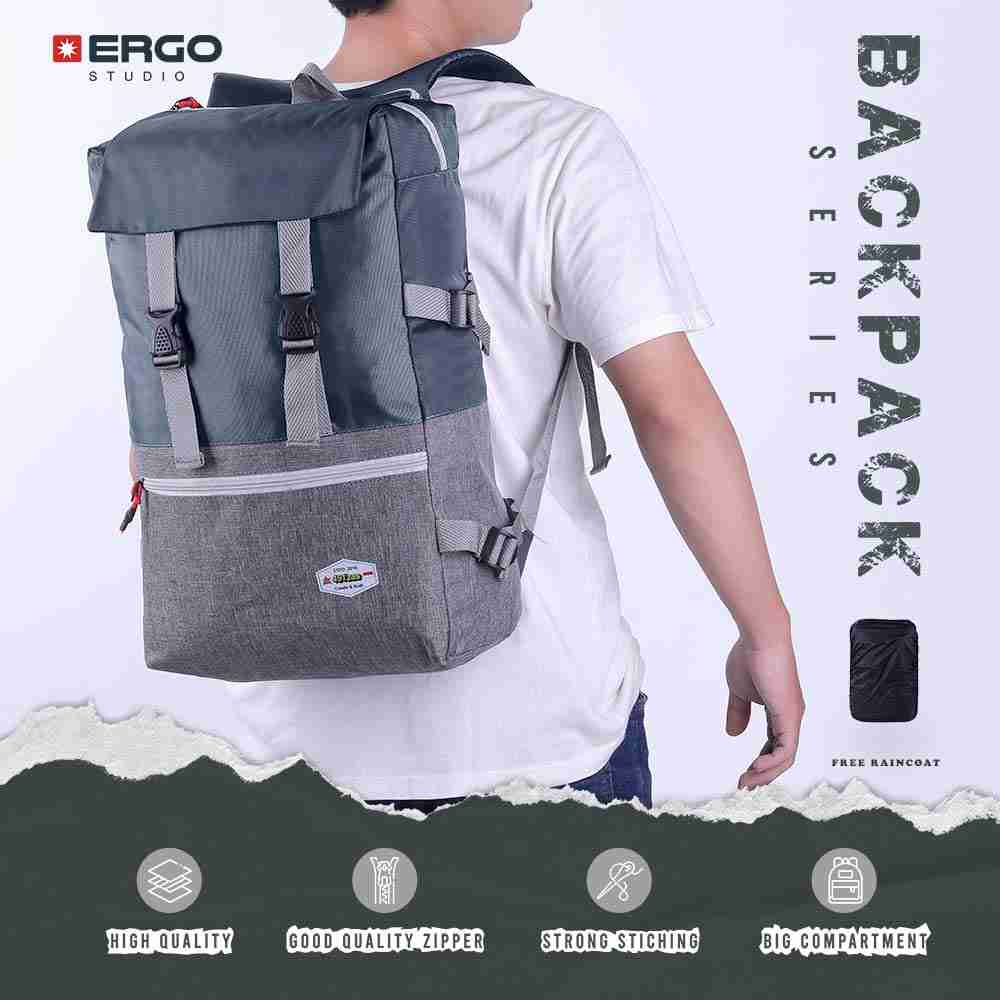 Tas Backpack Pria Ergo Studio EG 302