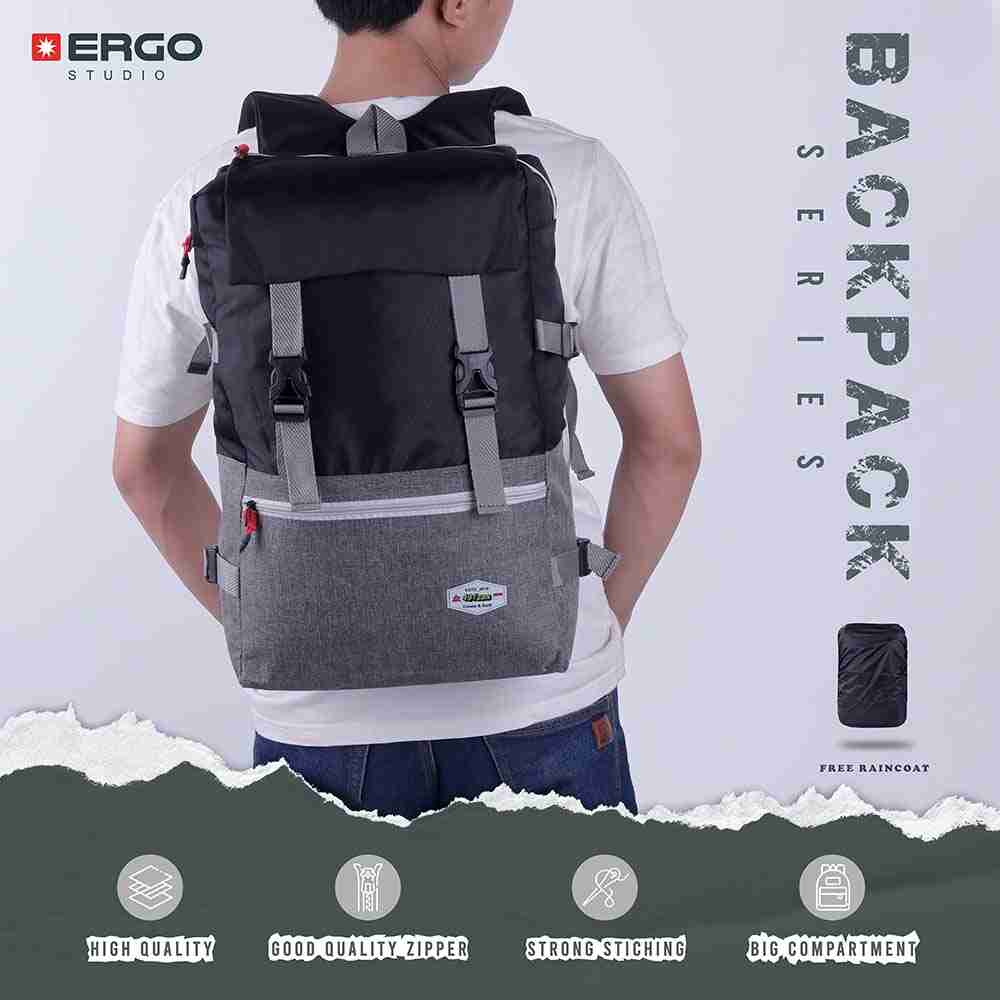 Tas Backpack Pria Ergo Studio EG 304