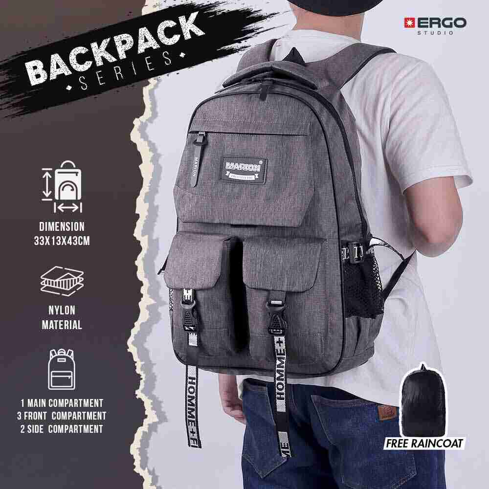 Tas Backpack Pria Ergo Studio EG 473