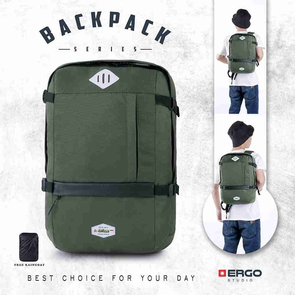 Tas Backpack Pria Ergo Studio EG 841