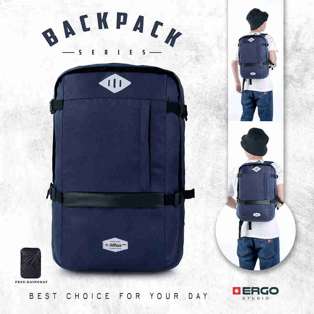 Tas Backpack Pria Ergo Studio EG 842