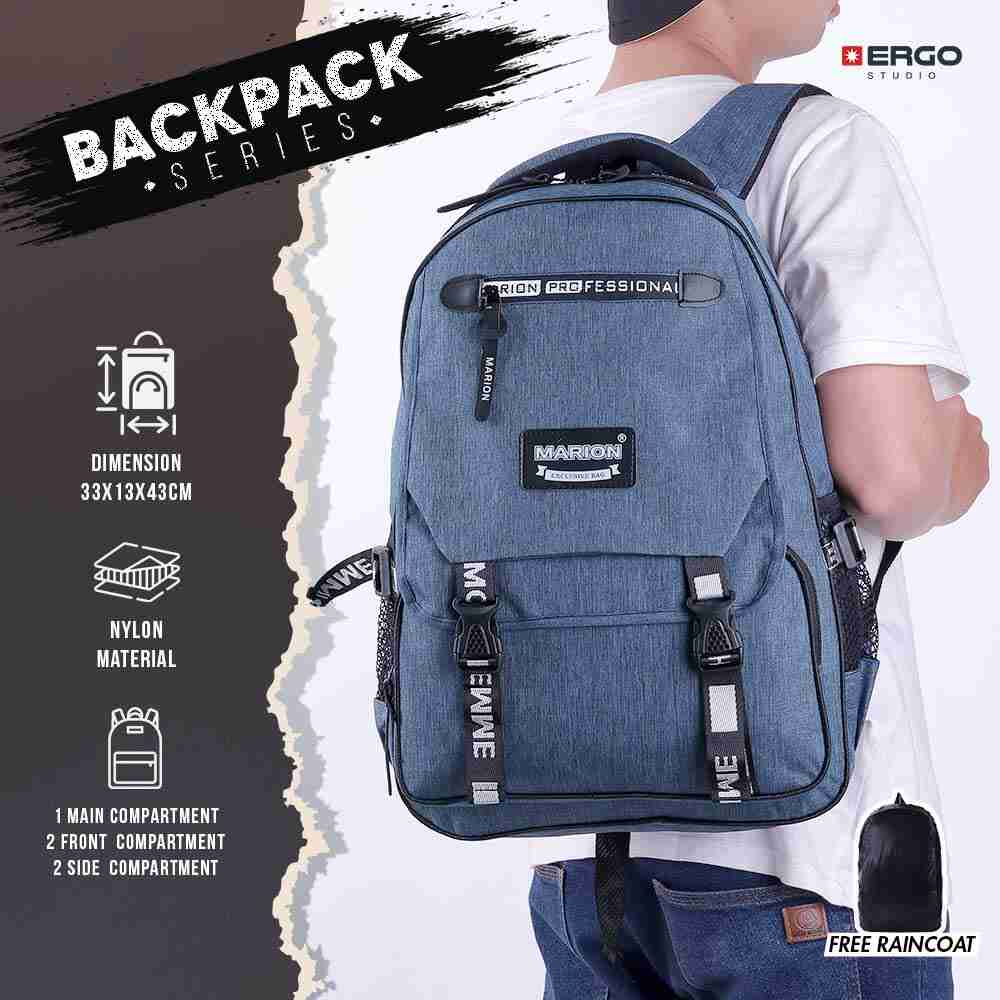 Tas Backpack Pria Ergo Studio EG 862