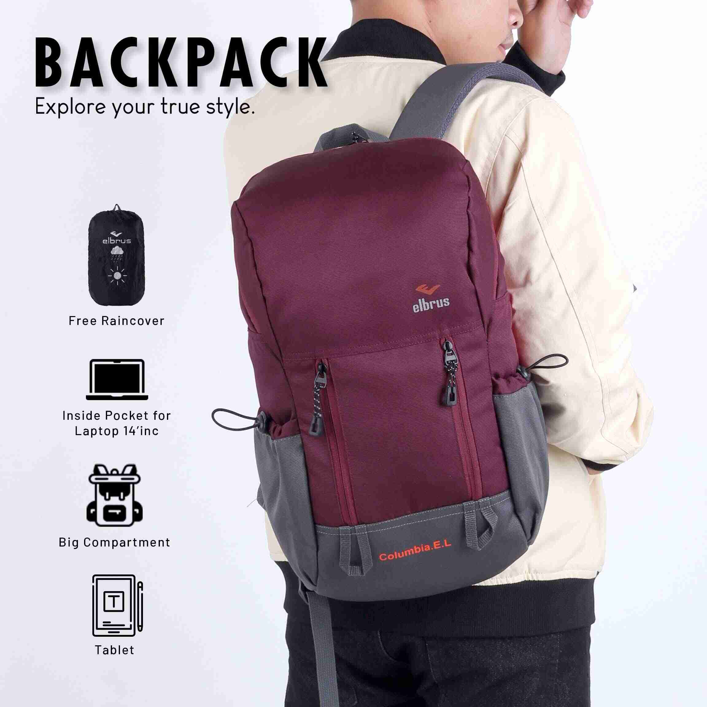 Tas Backpack Pria Outvin TL 827