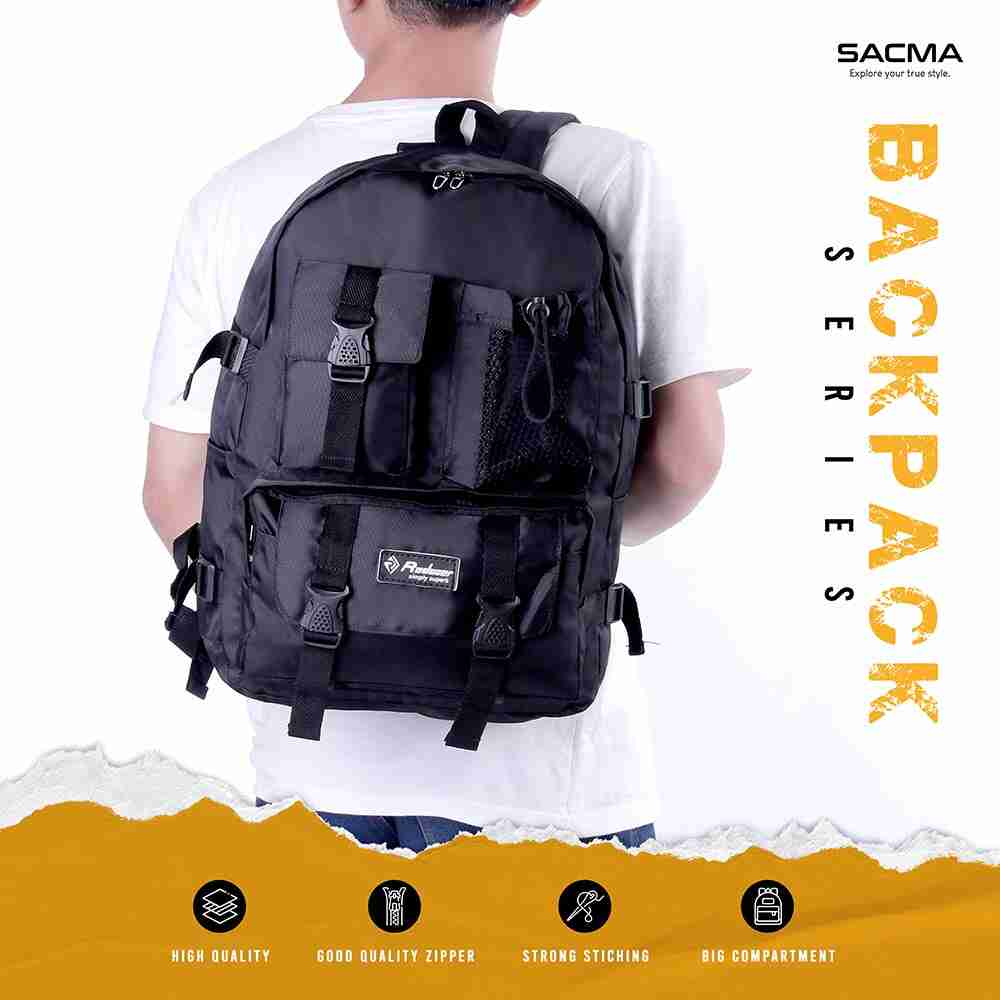 Tas Backpack Pria Sacma BA 031