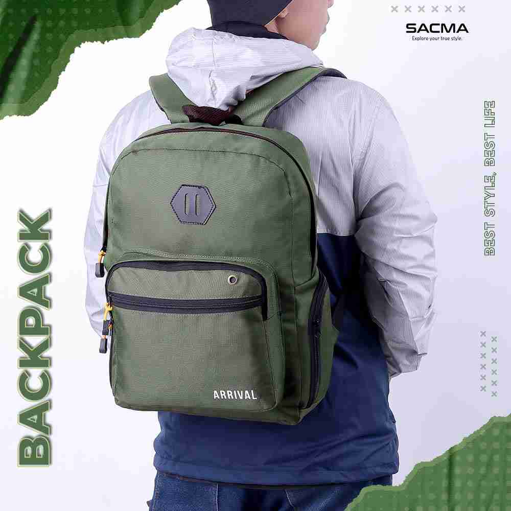 Tas Backpack Pria Sacma BA 366