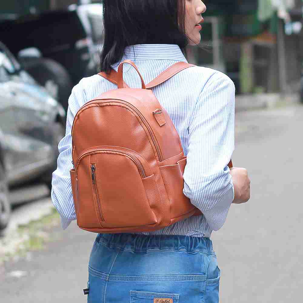 Tas Backpack Wanita Brown LP 129