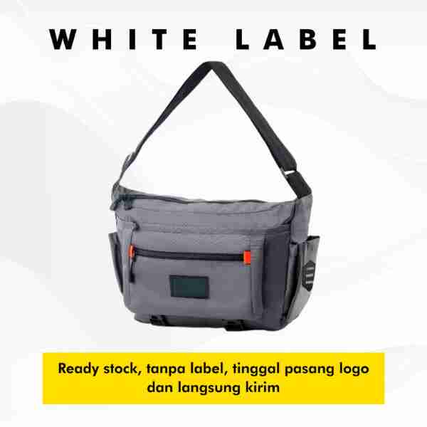 Tas Sling Bag Pria White Label KZS 753 WL