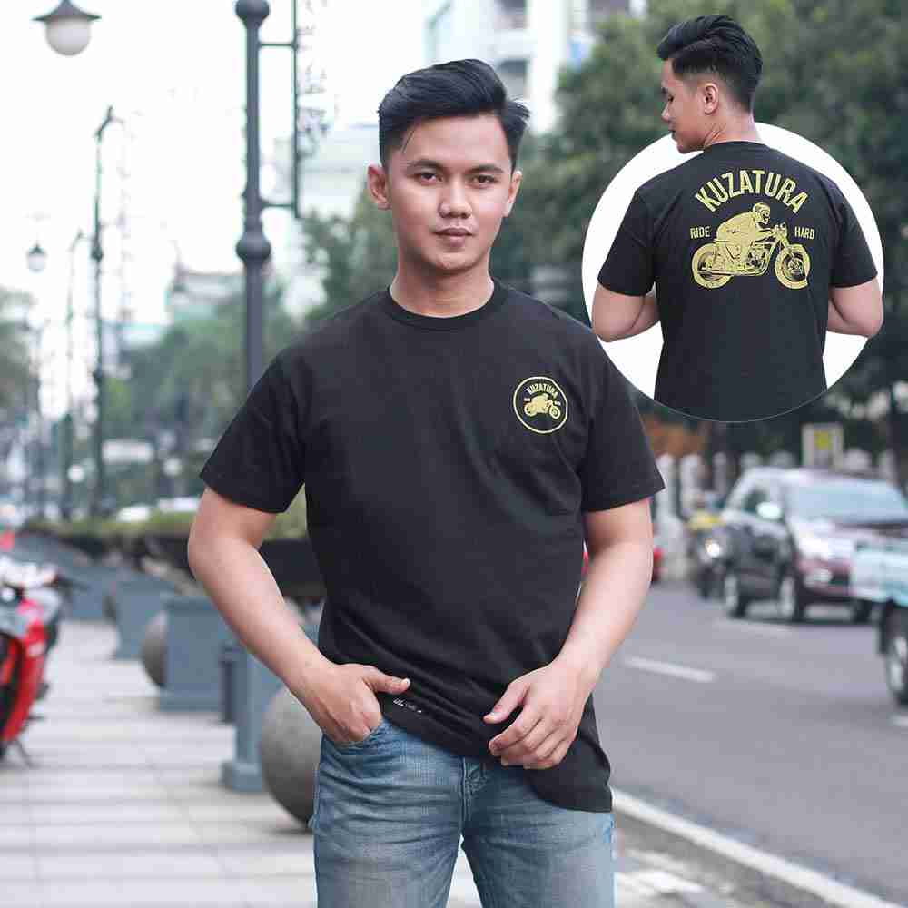 T-Shirt Casual Pria KLX KZR 372