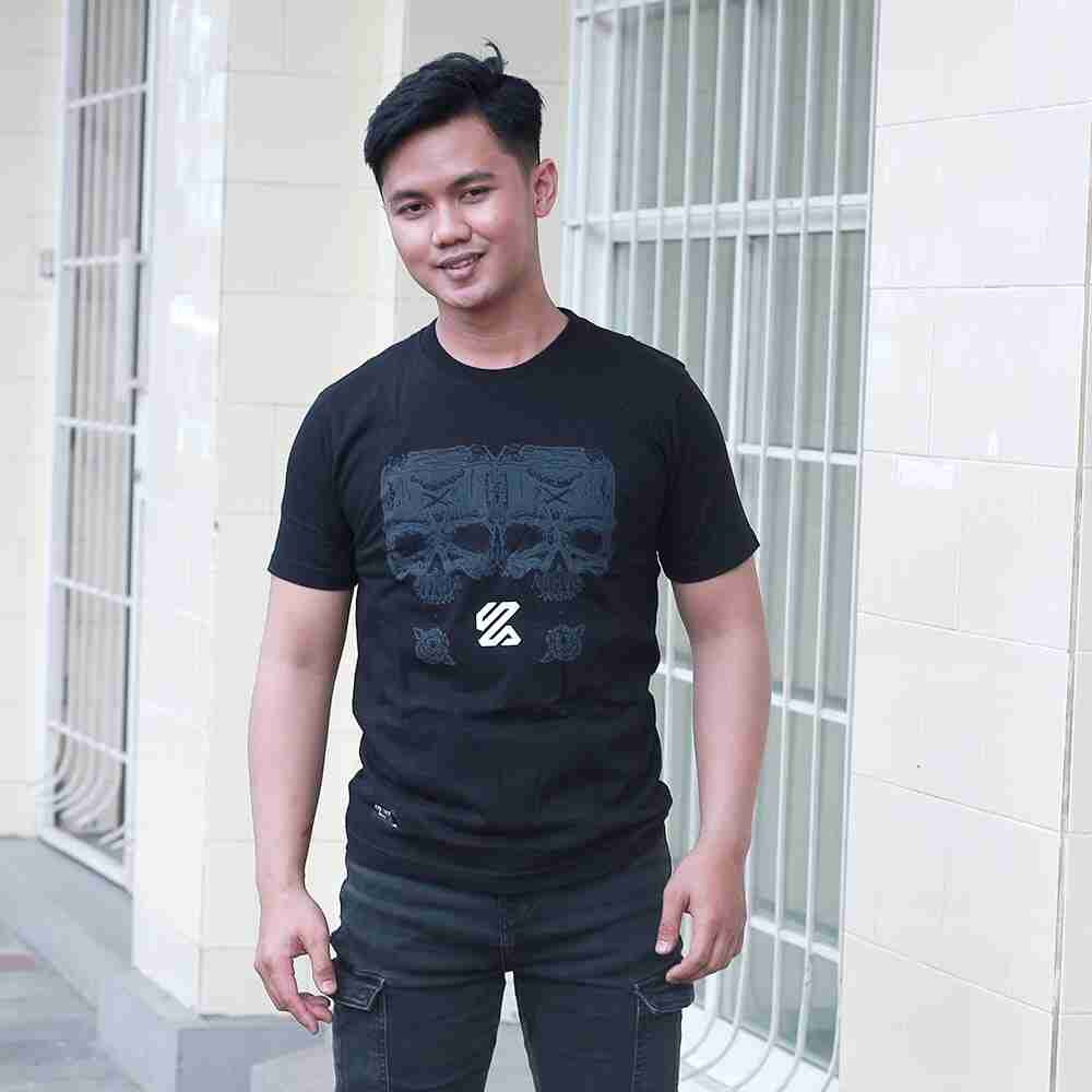 T-Shirt Casual Pria KMT KZR 867