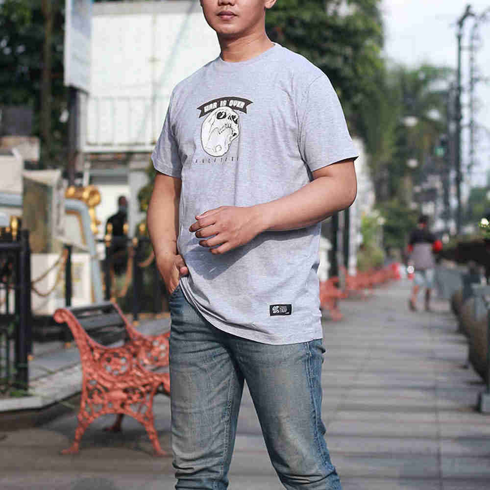 T-Shirt Casual Pria KPU KZR 667