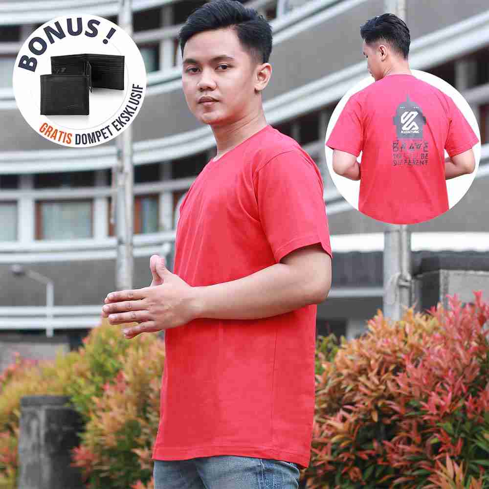T-Shirt Casual Pria KRO KZR 597