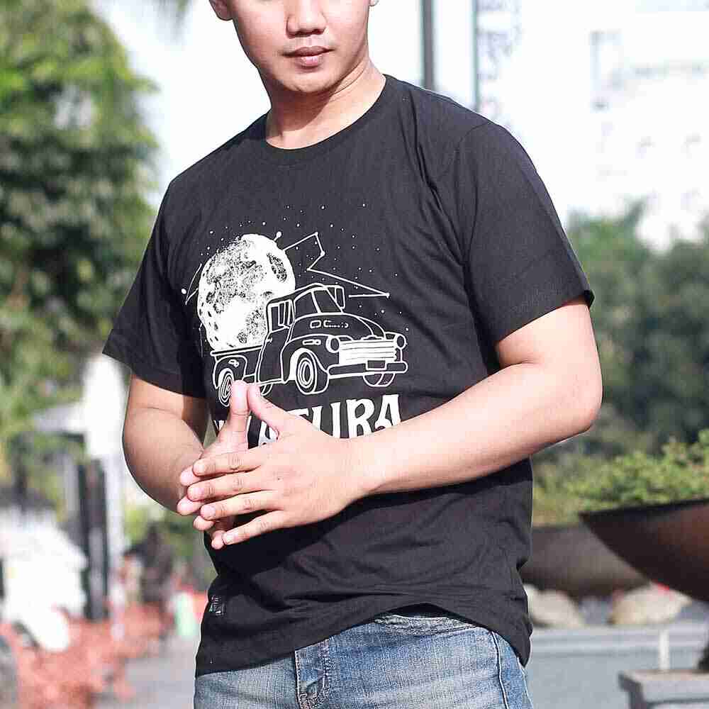 T-Shirt Casual Pria KRO KZR 942