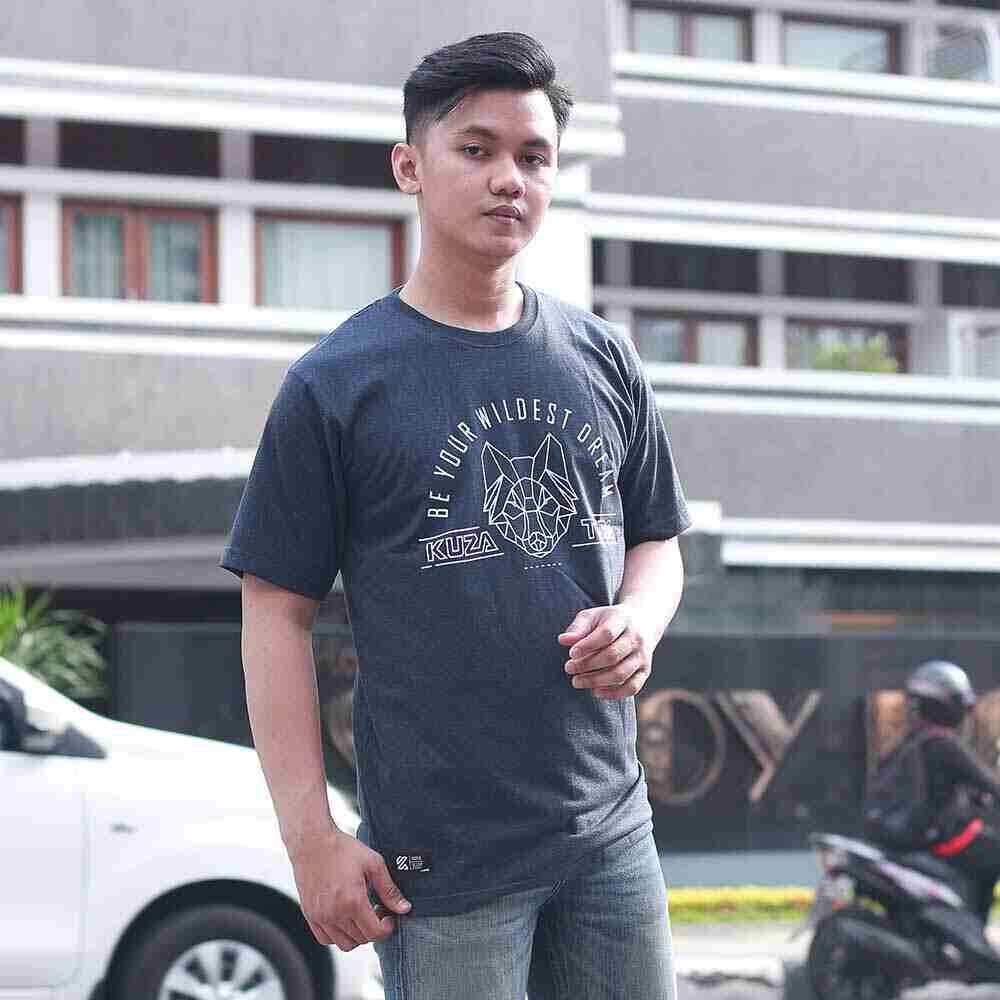T-Shirt Casual Pria KSD KZR 382