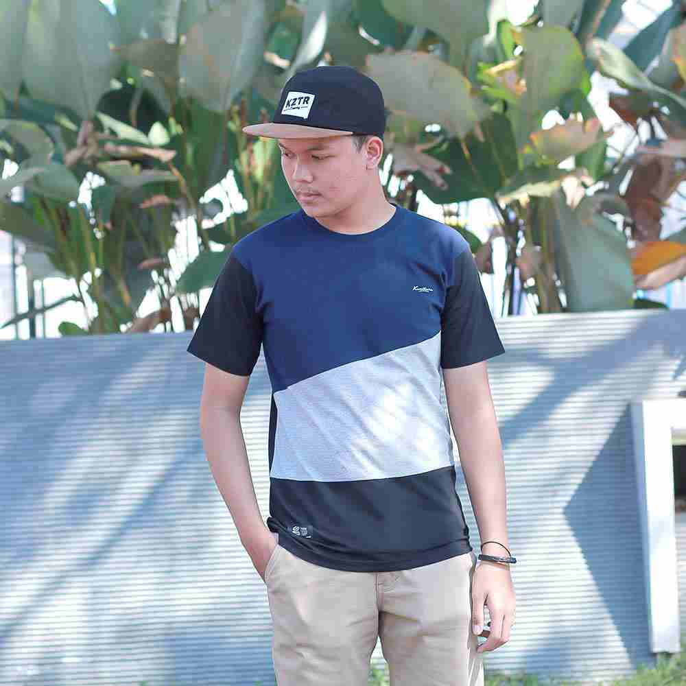 T-Shirt Casual Pria KSD KZR 415