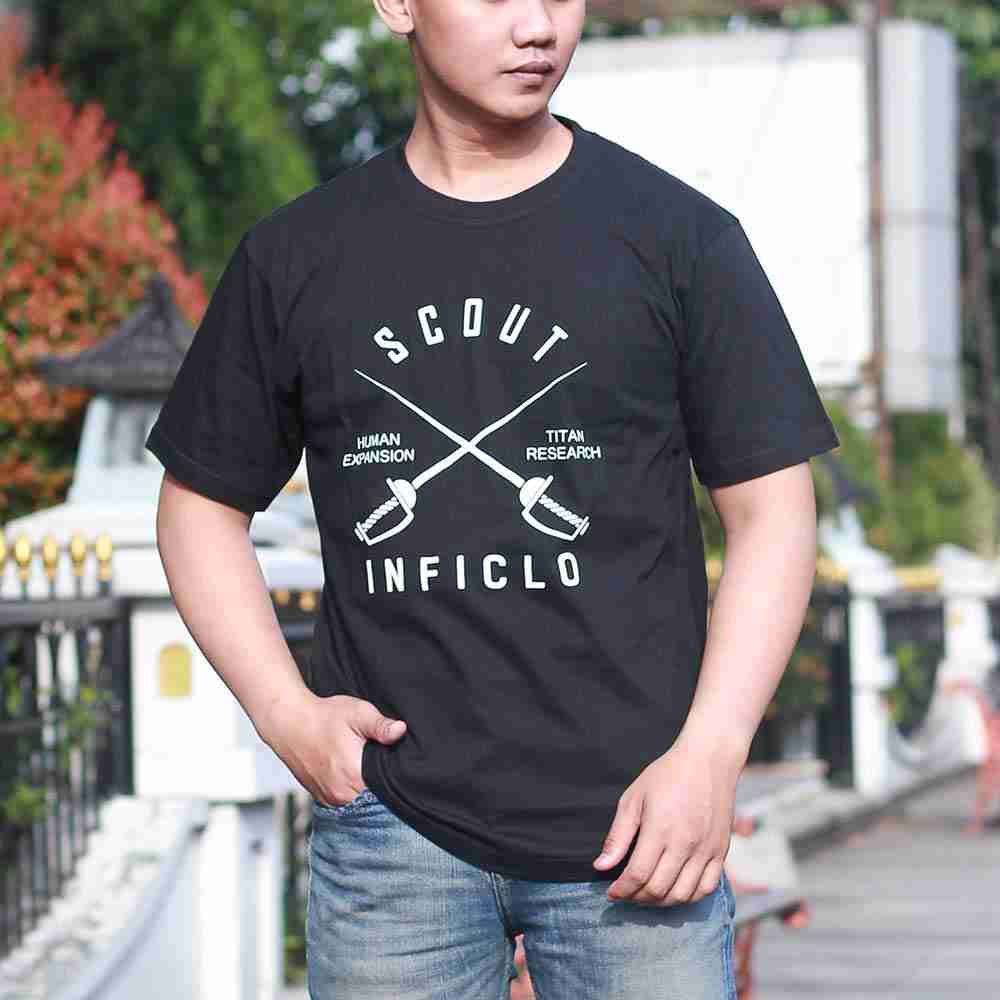 T-Shirt Casual Pria SGN INF 115