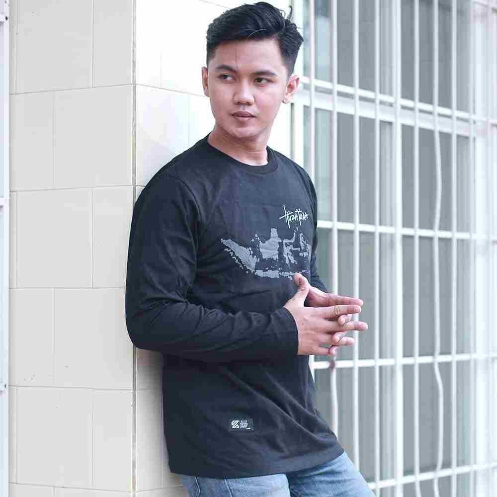 T-Shirt Raglan Pria KLX KZR 449